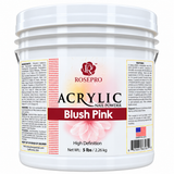RosePro Acrylic Nail Powder – High Definition, 5lb Bucket