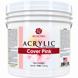 RosePro Acrylic Nail Powder – High Definition, 5lb Bucket