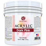 RosePro Acrylic Nail Powder – High Definition, 5lb Bucket