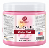 RosePro Acrylic Nail Powder - HD Formula, 12 oz