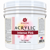 RosePro Acrylic Nail Powder – High Definition, 5lb Bucket