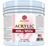 RosePro Acrylic Nail Powder – High Definition, 5lb Bucket