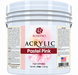 RosePro Acrylic Nail Powder – High Definition, 5lb Bucket