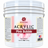 RosePro Acrylic Nail Powder – High Definition, 5lb Bucket