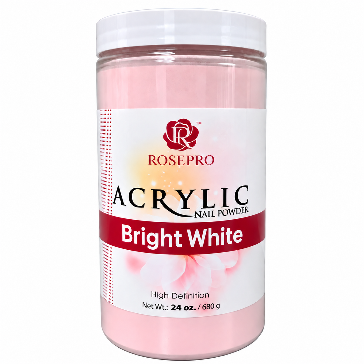 RosePro Acrylic Nail Powder – High Definition, 24oz
