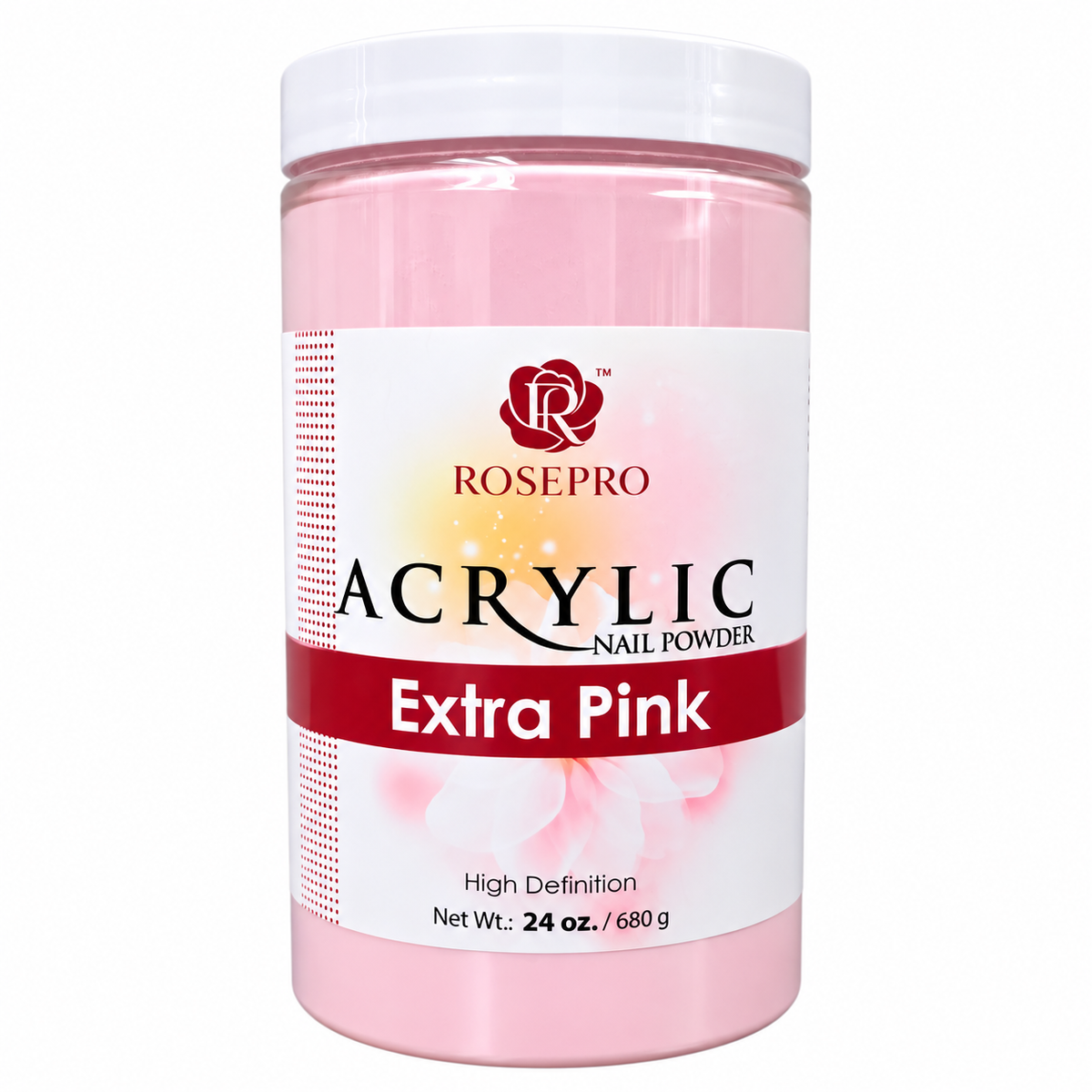 RosePro Acrylic Nail Powder – High Definition, 24oz