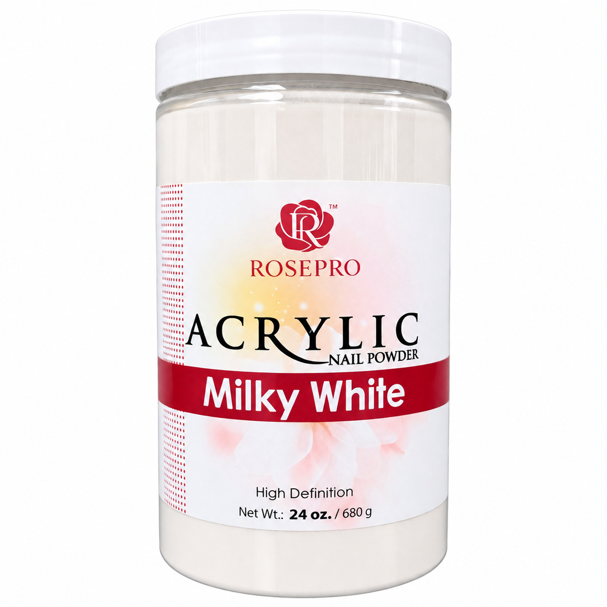 RosePro Acrylic Nail Powder – High Definition, 24oz