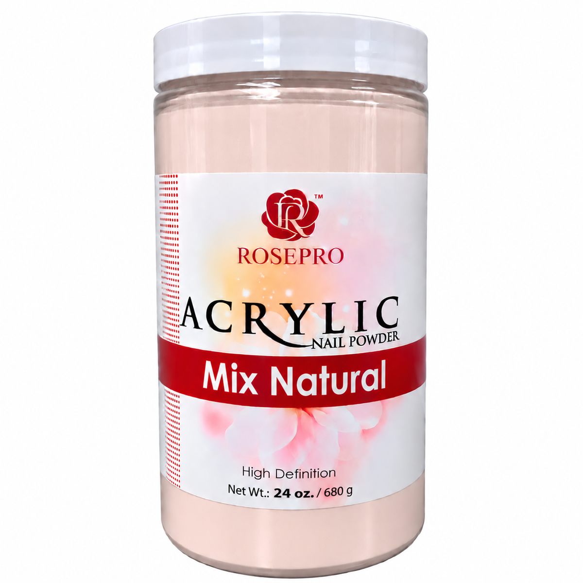 RosePro Acrylic Nail Powder – High Definition, 24oz