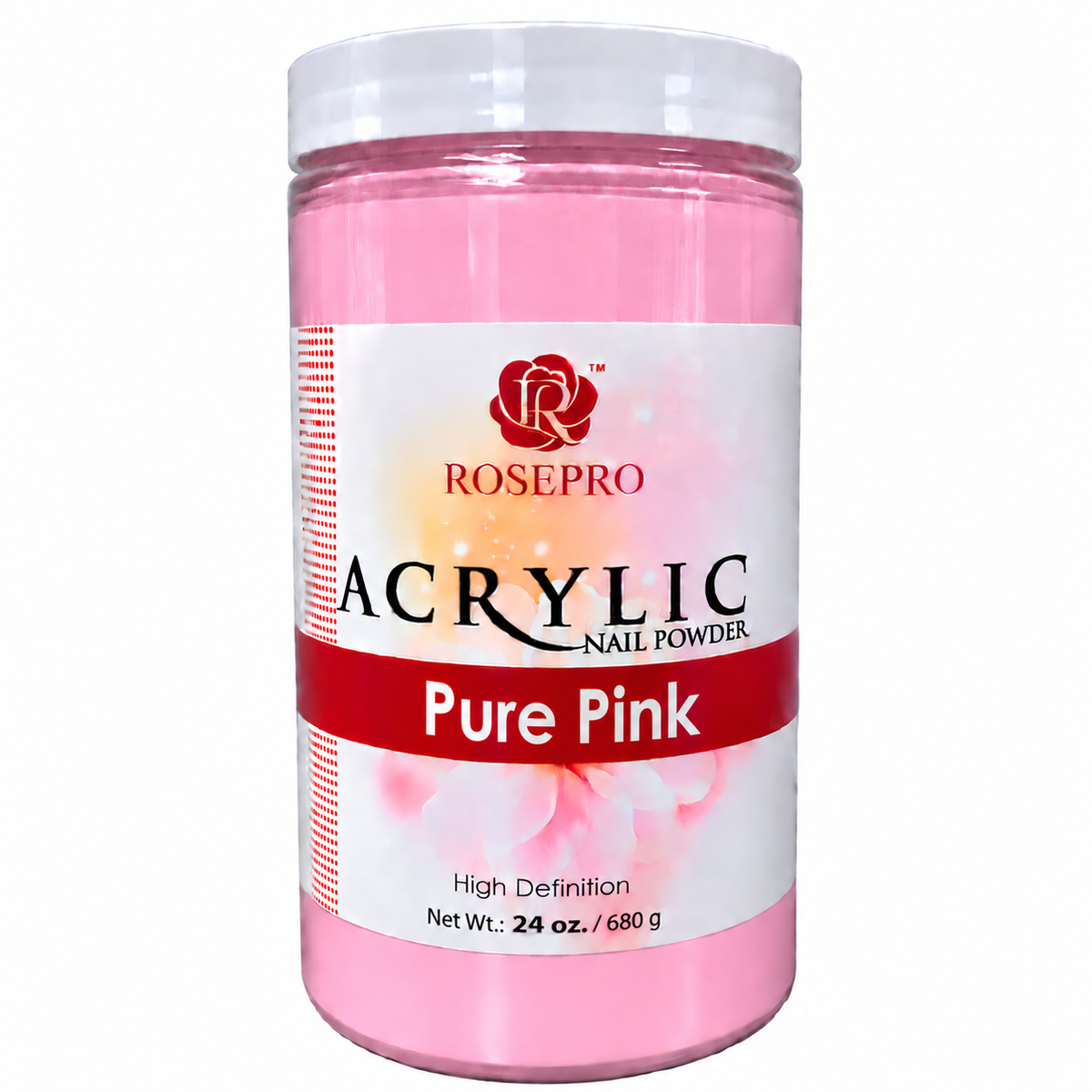 RosePro Acrylic Nail Powder – High Definition, 24oz