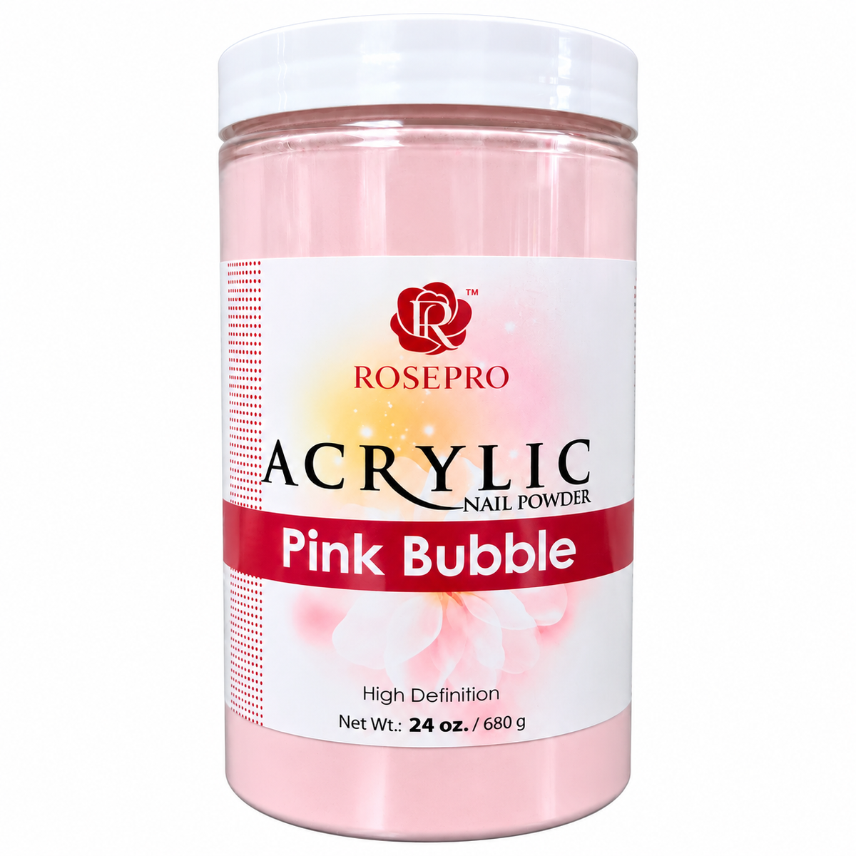 RosePro Acrylic Nail Powder – High Definition, 24oz
