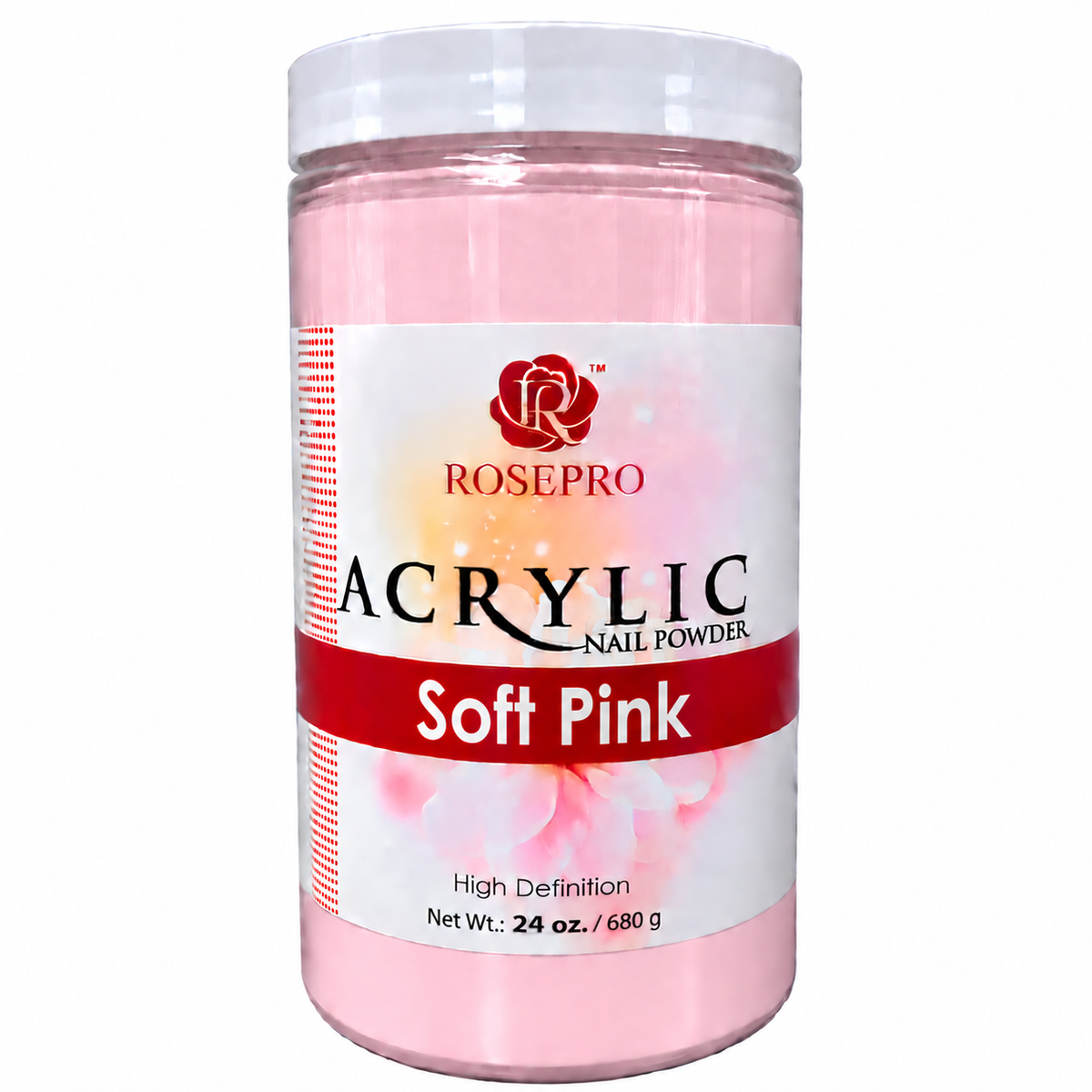 RosePro Acrylic Nail Powder – High Definition, 24oz