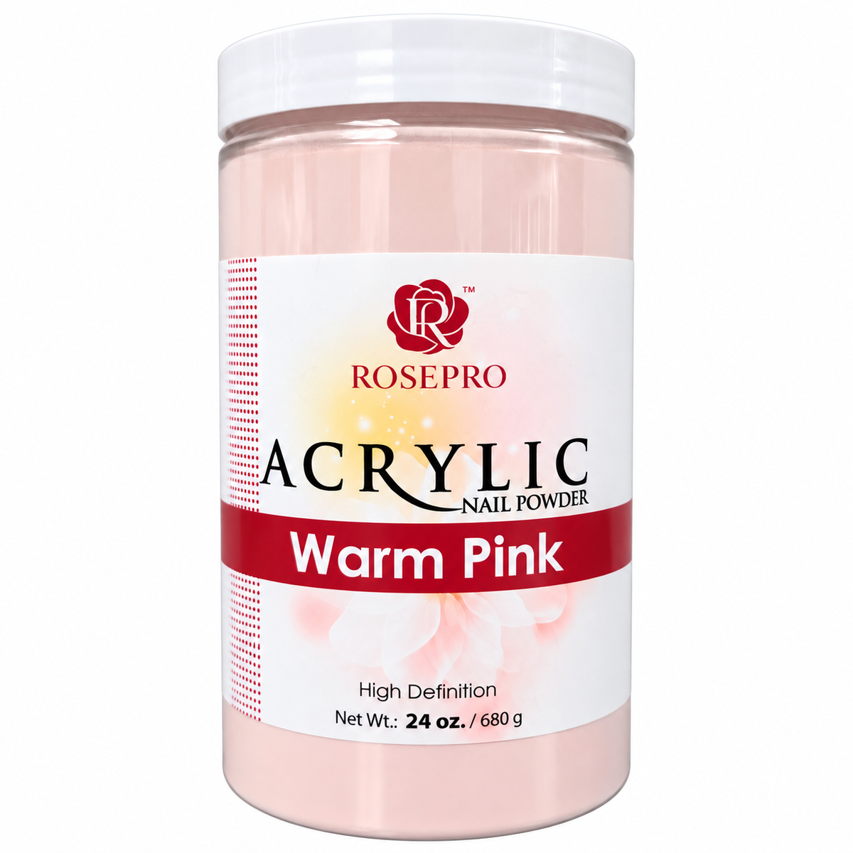 RosePro Acrylic Nail Powder – High Definition, 24oz