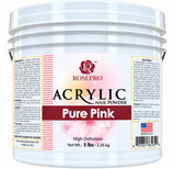RosePro Acrylic Nail Powder – High Definition, 5lb Bucket