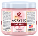 RosePro Acrylic Nail Powder - HD Formula, 12 oz