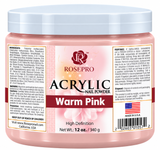 RosePro Acrylic Nail Powder - HD Formula, 12 oz