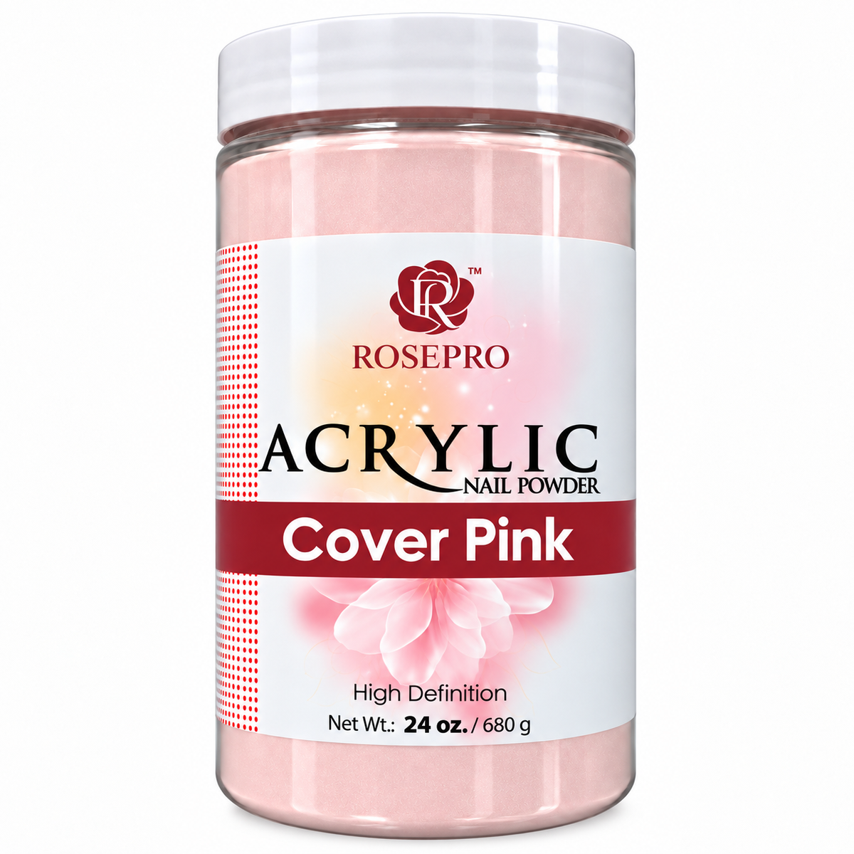 RosePro Acrylic Nail Powder – High Definition, 24oz