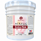 RosePro Acrylic Nail Powder – High Definition, 25lb Bucket
