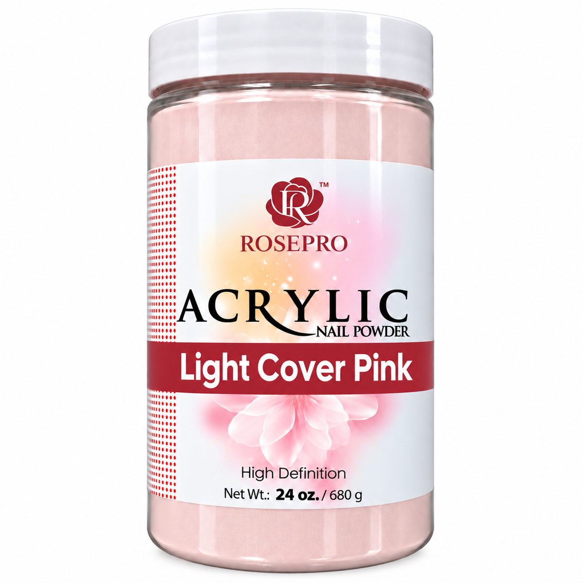 RosePro Acrylic Nail Powder – High Definition, 24oz